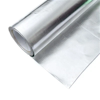 Glasfibertyg med aluminiumfolie